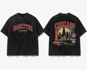 Signature T-Shirt - Black Chicago